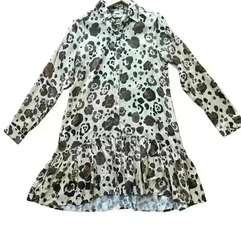 0039 Italy Marcia shirt dress S/M - Picture 11 of 11